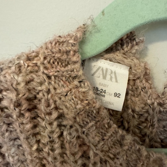 Zara baby wool blend sweater - Picture 2 of 2